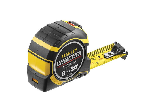 Stanley® Hand Tools FatMax® Autolock Pocket Tape 8m/26ft (Width 32mm) STANLEY® Hand Tools - RockBottom Nothampton