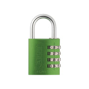 Abus Mechanical 145/40 40mm Aluminium Combination Padlock Green 49531 ABUS Mechanical - RockBottom Northampton 