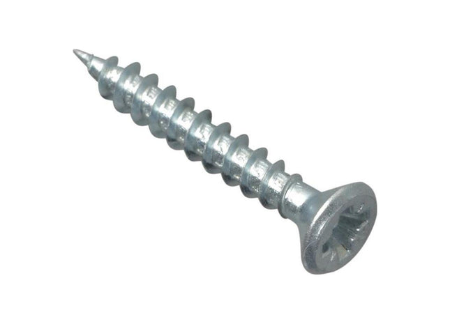 Forgefix Multi-Purpose Pozi Compatible Screw CSK ST ZP 3.5 x 30mm Box 200 ForgeFix - RockBottom Northampton
