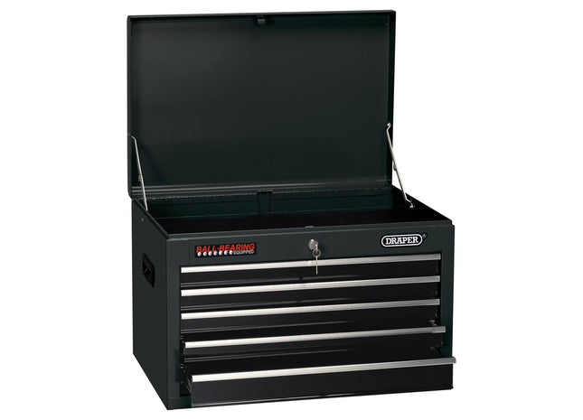 Draper Tool Chest, 5 Drawer, 26", Black 35737 Draper - Town Tools 