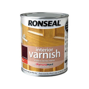 Ronseal Interior Varnish Quick Dry Gloss Deep Mahogany 250ml Ronseal - RockBottom Nothampton