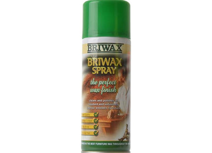 Briwax Spray Wax Aerosol 400ml Briwax - RockBottom Northampton