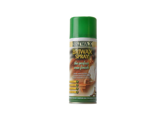 Briwax Spray Wax Aerosol 400ml Briwax - RockBottom Northampton