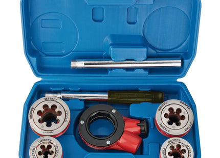 Draper Metric Ratchet Pipe Threading Kit (7 Piece) 22496 Draper - Town Tools 