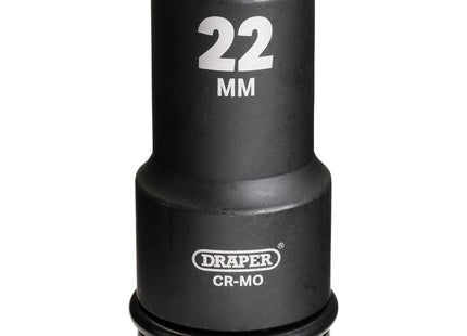 Draper Draper Hi-TORQ Deep Impact Socket, 3/4" Sq. Dr., 22mm Draper - Town Tools