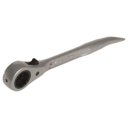 Priory 604Al Reversible Ratchet Scaffold Podger 19 x 21mm Priory - RockBottom Nothampton