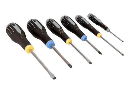 Bahco BE-9882 ERGO™ Screwdriver Set, 6 Piece Bahco - RockBottom Northampton
