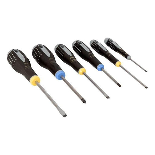 Bahco BE-9882 ERGO™ Screwdriver Set, 6 Piece Bahco - RockBottom Northampton