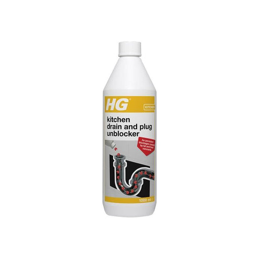 Hg Kitchen Drain and Plug Unblocker 1 litre HG - RockBottom Northampton
