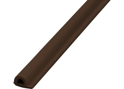 Faithfull EPDM Draught Excluder Brown 24M 9 x 5.5mm Faithfull - RockBottom Northampton