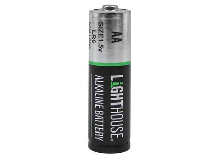 Lighthouse AA LR6 Alkaline Batteries 2400 mAh (Pack 4) Lighthouse - RockBottom Northampton