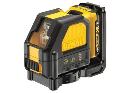 Dewalt Power Tools DCE088 D1G Self-Levelling Green Cross Line Laser 12V 1 x 2.0Ah Li-ion DeWALT Power Tools - RockBottom Northampton