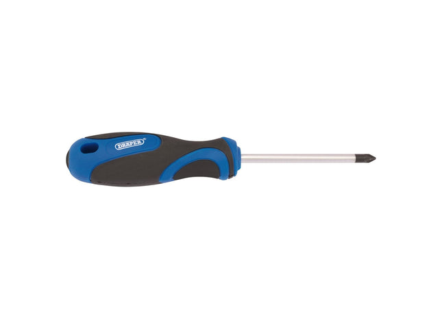 Draper Soft Grip PZ TYPE Screwdriver, No.1 x 75mm 48926 Draper - Town Tools 