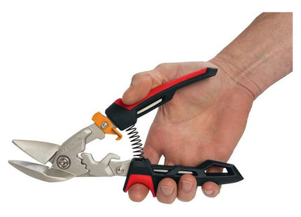 Fiskars PowerGear™ Aviation Snip Offset Left Cut 250mm (10in) Fiskars - RockBottom Northampton