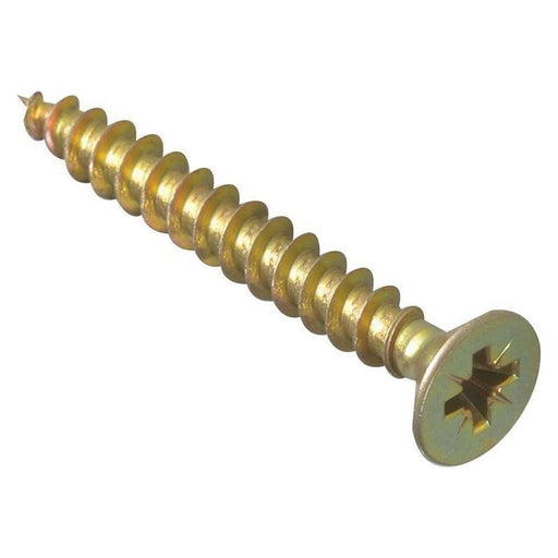 Forgefix Multi-Purpose Pozi Compatible Screw CSK ST ZYP 5.0 x 40mm Box 200 ForgeFix - RockBottom Northampton