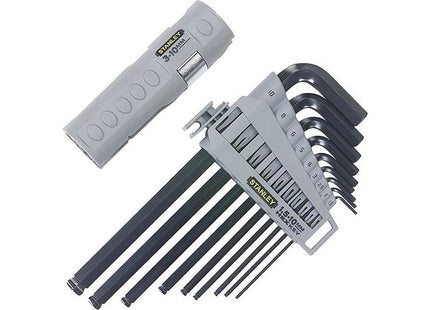 Stanley® Hand Tools Metric Hexagon Grip Key Set, 9 Piece STANLEY® Hand Tools - RockBottom Nothampton