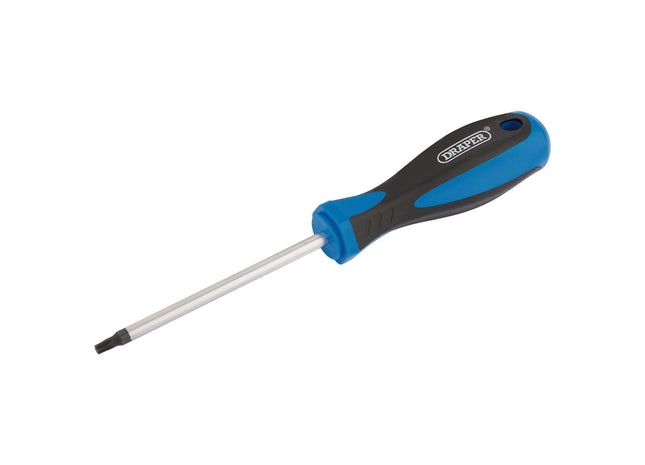 Draper TX-STAR Security Screwdriver, T25T x 100mm, Blue 63566 Draper - Town Tools 