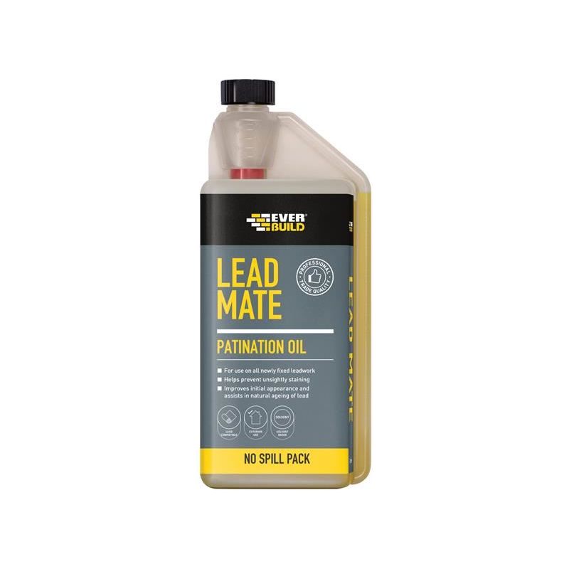 Everbuild Sika Lead Mate Patination Oil 500ml Everbuild Sika - RockBottom Northamptin