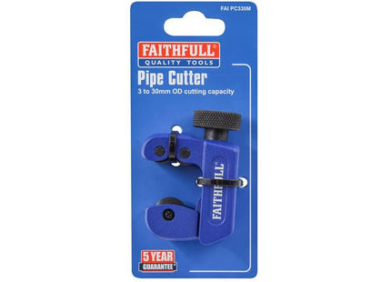 Faithfull Pipe Cutter 3 - 30mm Faithfull - RockBottom Northampton