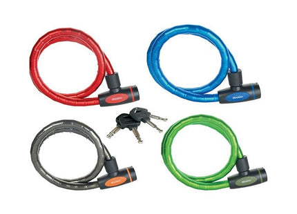Master Lock Mixed Color Keyed Armoured Cable 1m x 18mm Master Lock - RockBottom Northampton