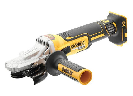 Dewalt Power Tools DCG405FN XR Brushless Flat Head Grinder 125mm 18V Bare Unit DeWALT Power Tools - RockBottom Northampton
