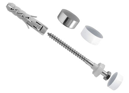 Rawlplug 67 484 WC Fixing Kit Short Plug Rawlplug - RockBottom Nothampton