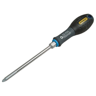 Stanley® Hand Tools FatMax® Bolster Screwdriver Pozi Tip PZ2 x 125mm STANLEY® Hand Tools - RockBottom Nothampton