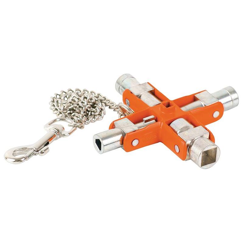 Bahco 9-in-1 Switch Cabinet Master Key Bahco - RockBottom Northampton