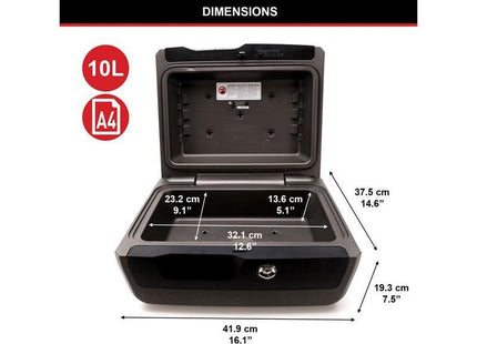 Master Lock Large Key Locking Fire & Water Chest Master Lock - RockBottom Northampton