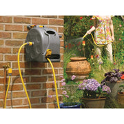 Hozelock 2415 25m 2-in-1 Compact Hose Reel + 25m of Starter Hose Hozelock - RockBottom Northampton