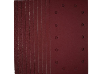 Draper 1/2 Sanding Sheets with Hook and Loop, 115 x 230mm, Assorted Grit (Pack o Draper - Town Tools 