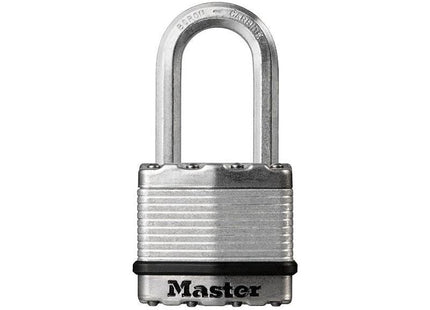 Master Lock Excell™ Laminated Steel 45mm Padlock 4-Pin - 38mm Shackle Master Lock - RockBottom Northampton
