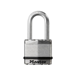 Master Lock Excell™ Laminated Steel 45mm Padlock 4-Pin - 38mm Shackle Master Lock - RockBottom Northampton