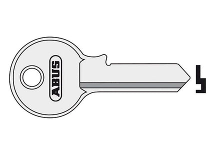 Abus Mechanical 55/50 50mm Key Blank ABUS Mechanical - RockBottom Northampton 