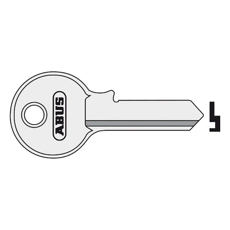 Abus Mechanical 55/50 50mm Key Blank ABUS Mechanical - RockBottom Northampton 