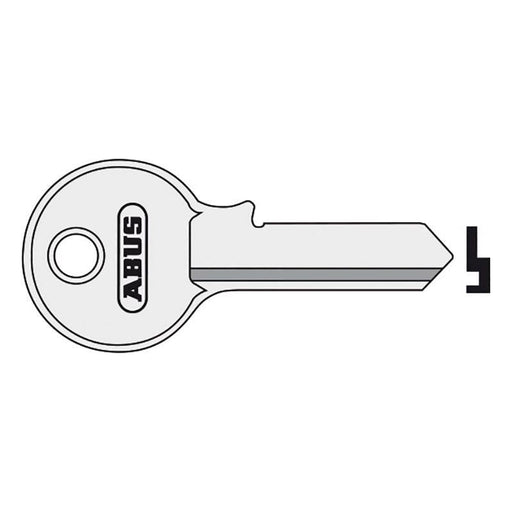Abus Mechanical 55/50 50mm Key Blank ABUS Mechanical - RockBottom Northampton 