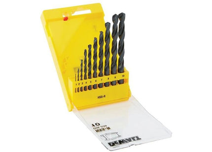 Dewalt Power Tools DT5911 HSS-R Jobber Drill Bit Set, 10 Piece DeWALT Power Tools - RockBottom Northampton