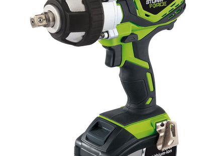 Draper Storm Force 20V Cordless Impact Wrench, 1/2" Sq. Dr., 400Nm, 1 x 3.0Ah Ba Draper - Town Tools 