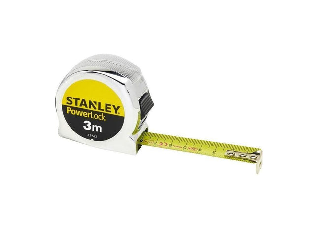 Stanley® Hand Tools PowerLock® Classic Pocket Tape 3m (Width 19mm) (Metric only) STANLEY® Hand Tools - RockBottom Nothampton