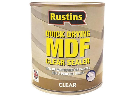 Rustins Quick Drying MDF Sealer Clear 250ml Rustins - RockBottom Nothampton