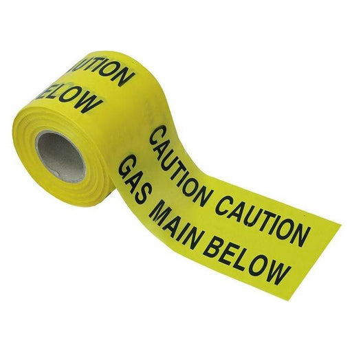 Faithfull Warning Tape 365m - Gas Faithfull - RockBottom Northampton