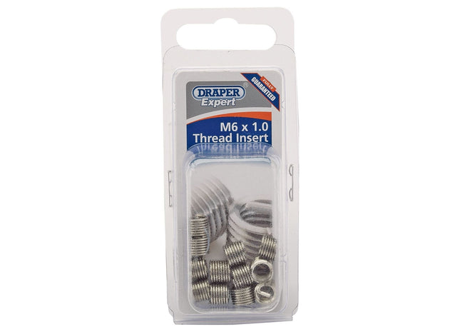 Draper Metric Thread Insert Refill, M6 x 1.0 (Pack of 12) 21708 Draper - Town Tools 