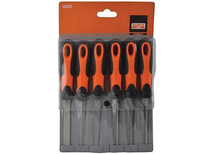 Bahco 1-476 ERGO™ File Set 6 Piece 100mm (4in) Bahco - RockBottom Northampton