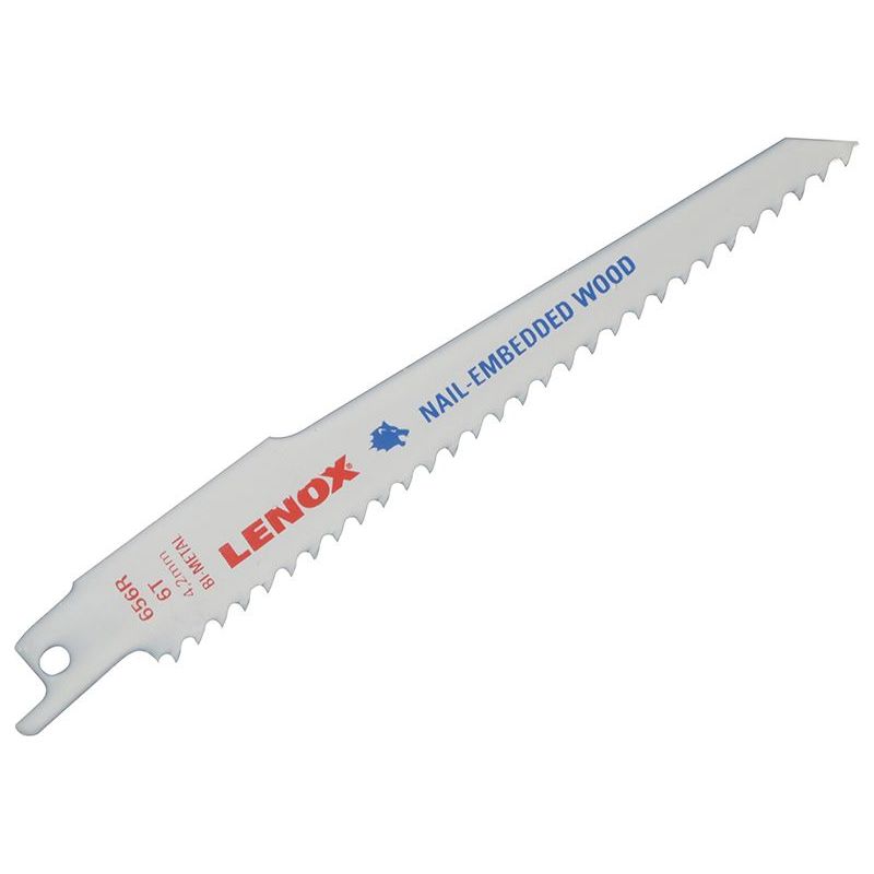 Lenox 20572-656R Wood Cutting Reciprocating Saw Blade 150mm 6 TPI (Pack 5) LENOX - RockBottom Northampton