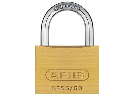 Abus Mechanical 55/60mm Brass Padlock ABUS Mechanical - RockBottom Northampton 