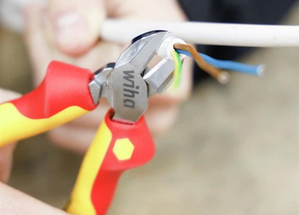 Wiha Professional electric Diagonal Cutters with DynamicJoint® 180mm Wiha - RockBottom Northampton