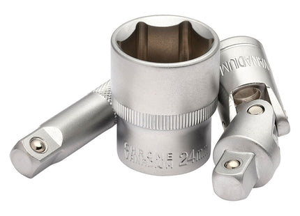 Draper Draper HI-TORQ Metric Socket and Bit Set, 3/8" Sq. Dr. (58 Piece) Draper - Town Tools