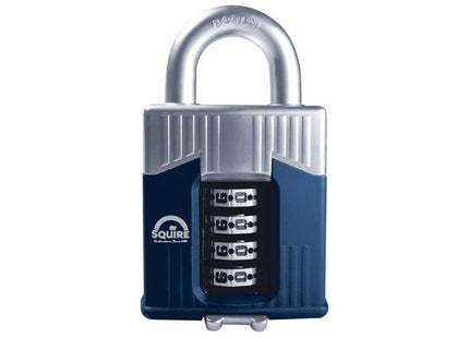 Squire Warrior High-Security Open Shackle Combination Padlock 55mm Squire - RockBottom Nothampton