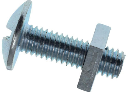 METALMATE Roofing Bolt & Nut ZP M6 x 20mm (Box 50) METALMATE� - RockBottom Northampton