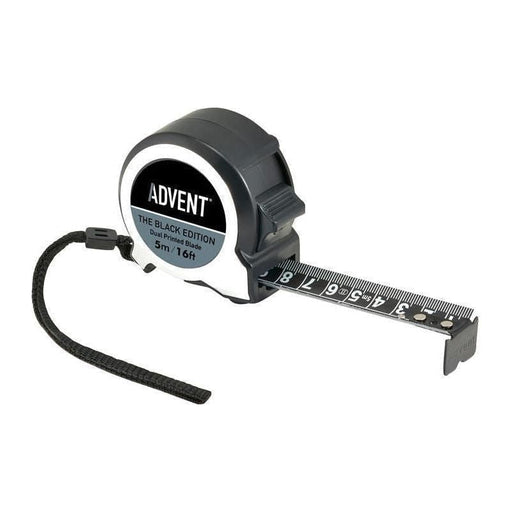 Advent Black Edition Tape 5m/16ft (Width 25mm) Advent - RockBottom Northampton 